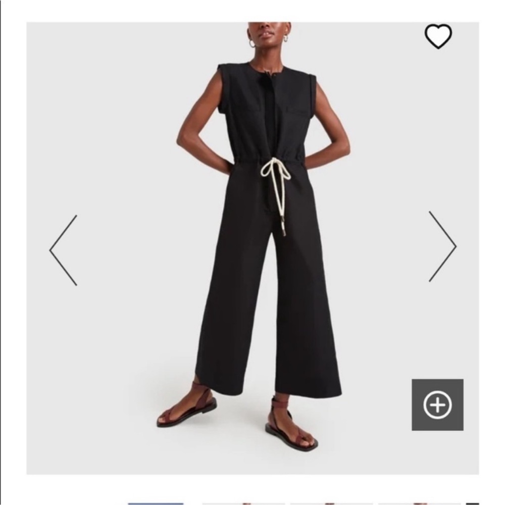 G.Label Goop Oerlemans Drawstring Waist Jumpsuit size 8